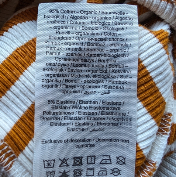 Selected/Femme Striped Long Sleeve T-shirt - Picture 8 of 14